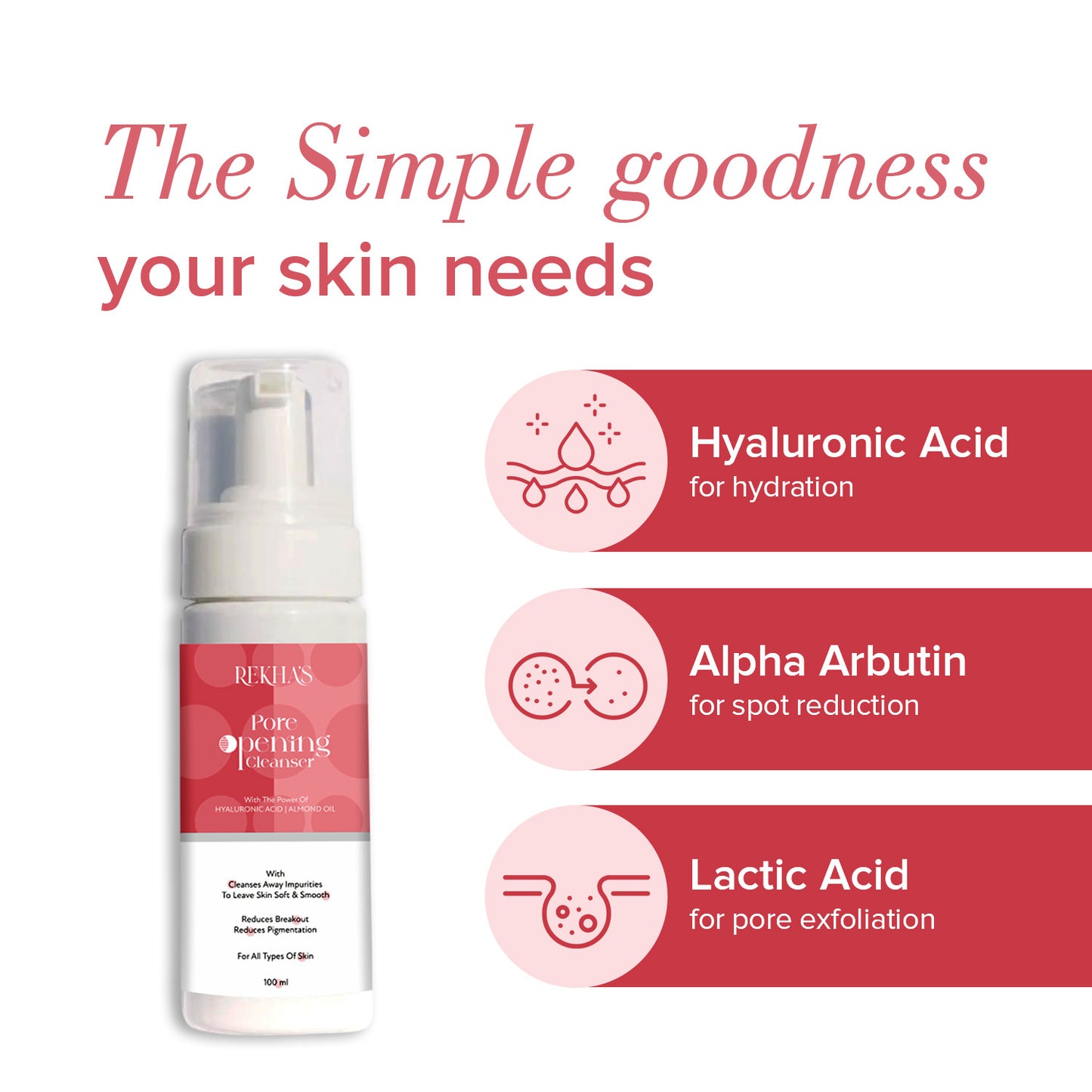 Rekha's Pore Opening Cleanser