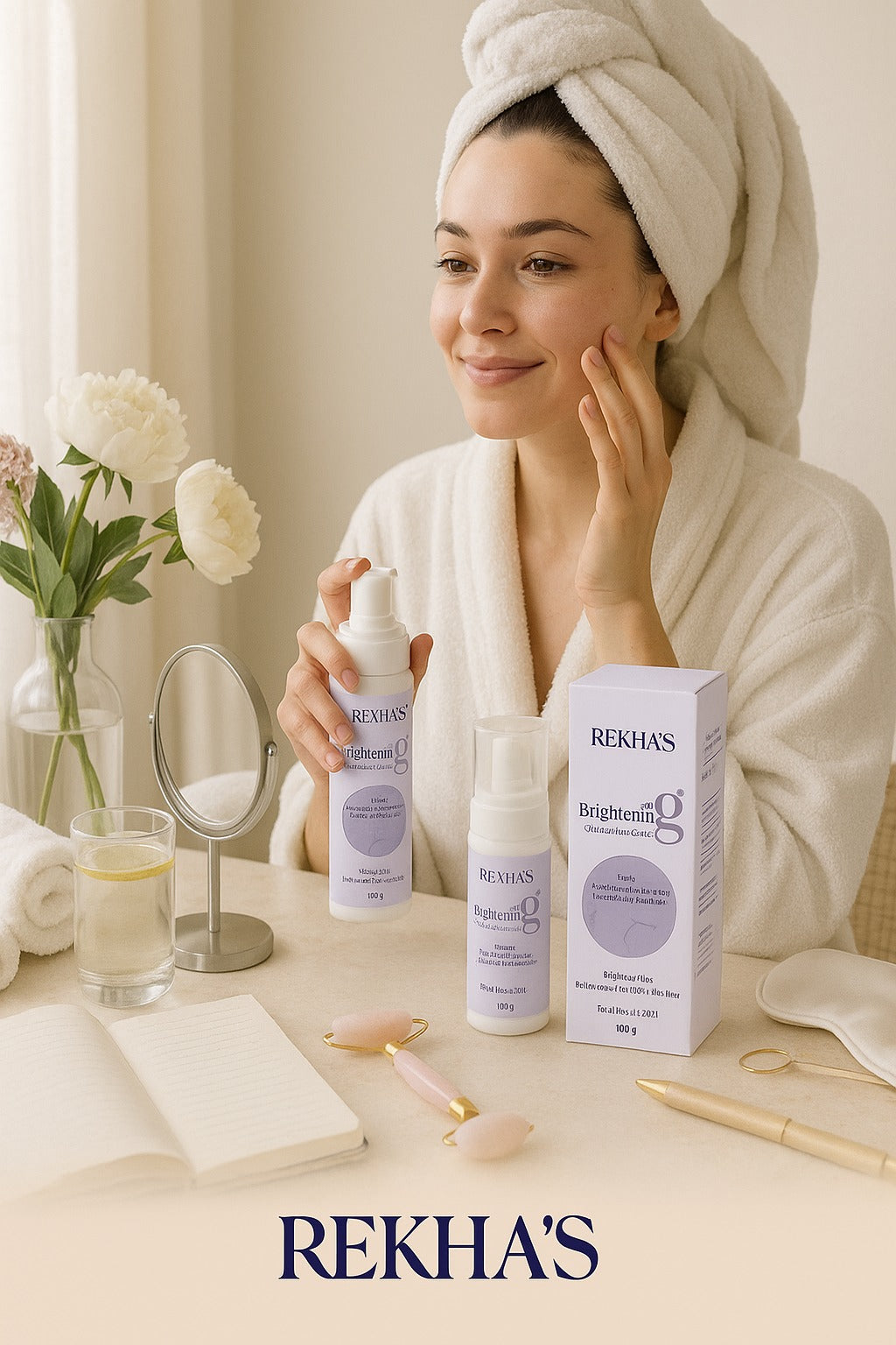 Glow & Purify Combo – Glutathione Brightening Cream + Deep Pore Cleanser
