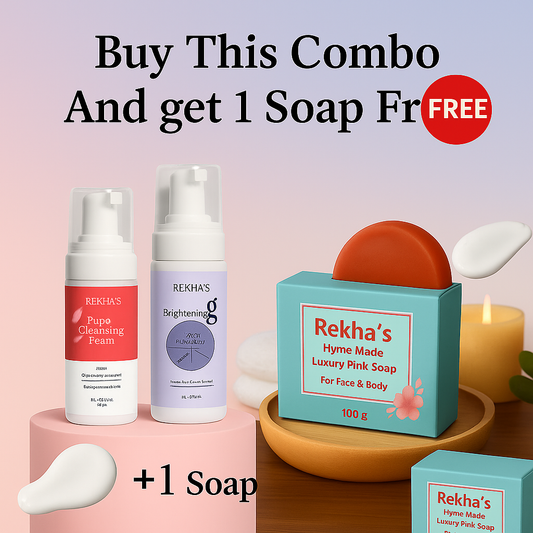 Glow & Purify Combo – Glutathione Cream + Deep Pore Cleanser + 1 Luxury Soap FREE