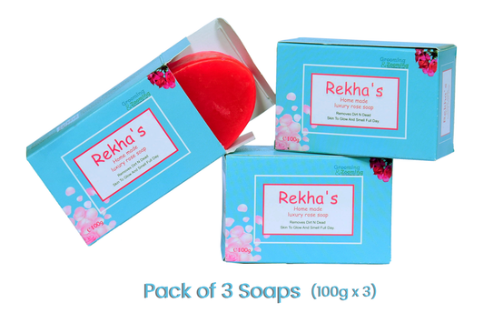 Rekha’s Home made rose soap